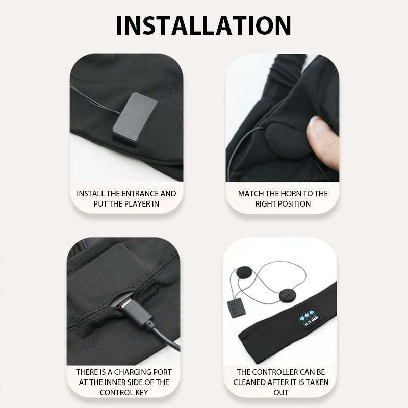 Relax with the smart headband