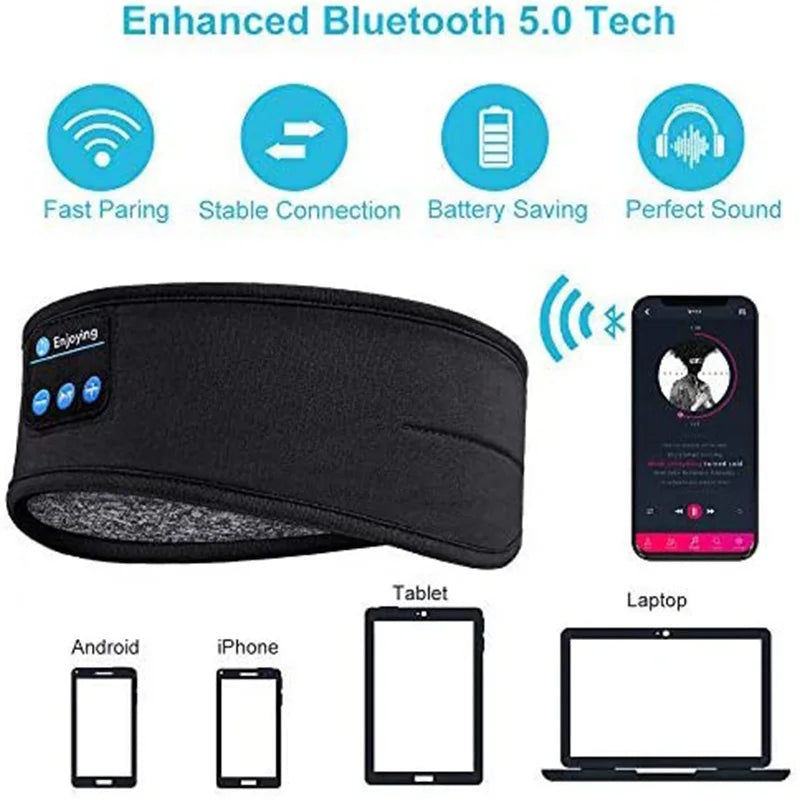 Relax with the smart headband